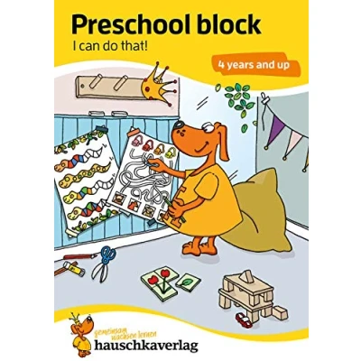 Abbildung von kindergarten Activity Book from age 4 years Starting school for kids, boy and girl: Colourful puzzle block fun educational ... preschool, Band 730)