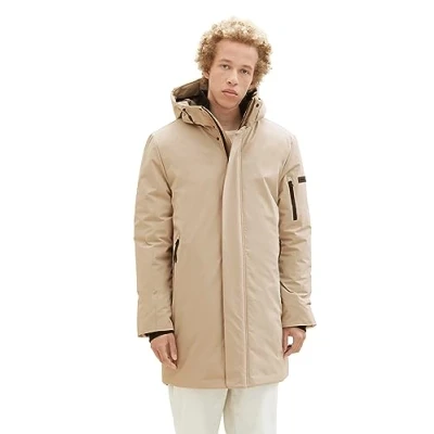 Abbildung von TOM Tailor Denim Wintermantel, Herren, Größe: XXL, Paving stone