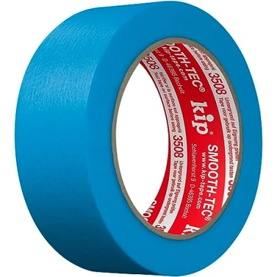 Abbildung von Kip 3508 35 Malerkrepp: 36mm x 50m Präzise Kanten für Profis Innen &amp; Außen Maler Lackierer
