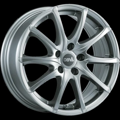 Abbildung von DBV 5 loch 16Zoll 108mm Alufelge Tropez Silber glänzend 36193 Felge