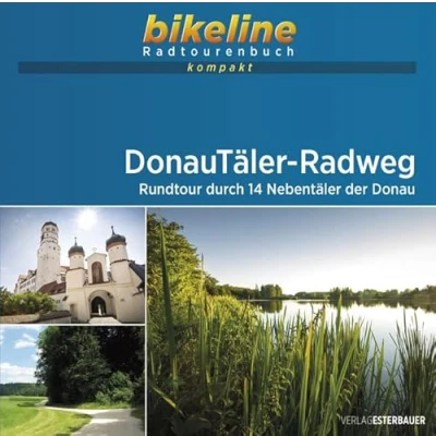 Abbildung von DonauTäler Radweg: Rundtour durch 14 Nebentäler der Donau, 1:50.000, 277 km, GPS Tracks Download, Live Update (bikeline Radtourenbuch kompakt)