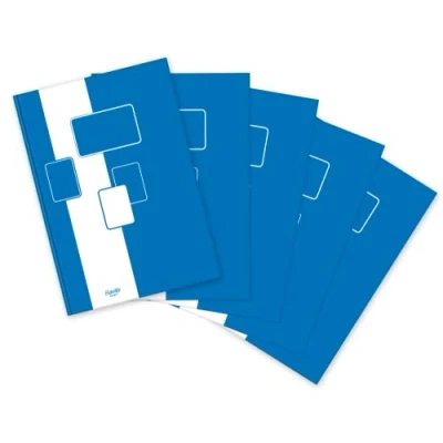 Abbildung von BANTEX Budget Kladde/Notizbuch A5, kariert, 96 Blatt, 60 g/m2, 5 Stück