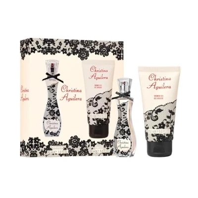 Abbildung von Christina Aguilera, Signature Set Eau de Parfum für Damen, Zerstäuber, blumiger &amp; orientalischer Duft