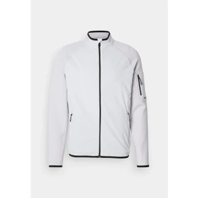 Abbildung von BOSS Urban TECH Sweatjacke, Herren, Größe: XXL, Light pastel grey
