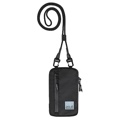 Abbildung von Jack Wolfskin Frankfurt Handytasche, Größe: One Size, Ultra black