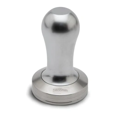 Abbildung von Lelit Kaffee Tamper für LELIT58 Filter mit Aluminium Griff Silber