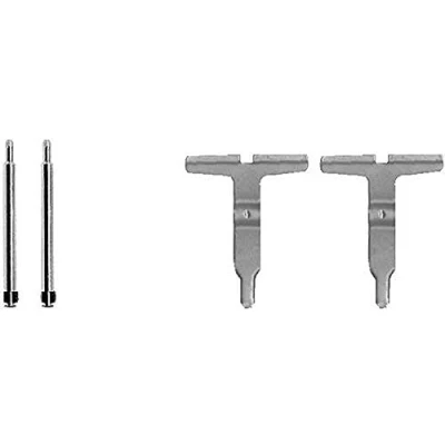 Abbildung von HELLA 8DZ 355 202 651 Zubehörsatz, Scheibenbremsbelag MERCEDES BENZ: CLK Coupe, C Class Saloon, W124 Saloon