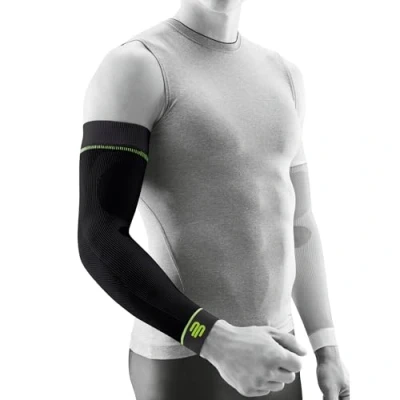 Abbildung von Bauerfeind Arm Sleeve „Sports Compression Sleeves Arm“, 1 Paar Sport Kompressions Armbandagen, Unisex, Armlinge für Ball &amp; Ausdauersportarten zur Stärkung der Muskulatur, Armstulpen
