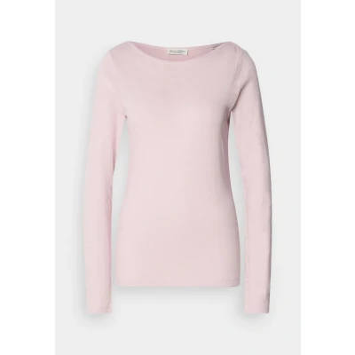Abbildung von Marc O&#039;Polo LONG Sleeve BOAT NECK Langarmshirt, Damen, Größe: Large, Pale lilac