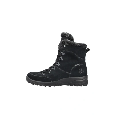 Abbildung von Rieker Damen L7145 Schnürstiefel, Schwarz, 39 EU