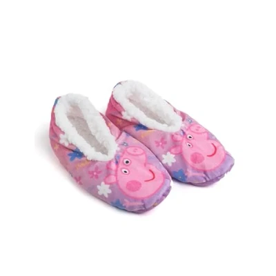 Abbildung von United Labels Homesocks Ballerinas für Mädchen &amp; Jungen ABS Winter Hausschuhe gefüttert Slipper Pantoffeln (Peppa Wutz Rosa, EU Schuhgrößensystem, Kleinkind, Numerisch (von/bis), M, 23, 26)