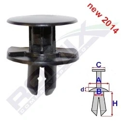 Abbildung von ROMIX C60697 Clip