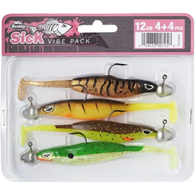Abbildung von Berkley Sick Vibe Pre Rigged Softbait 12cm Gummifisch