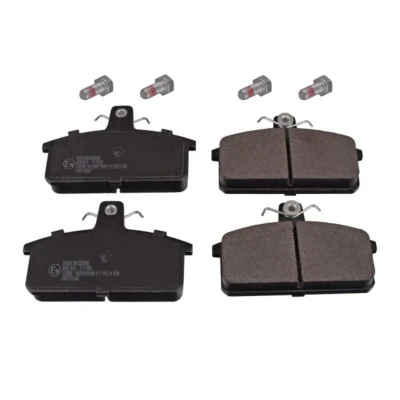 Abbildung von BLUE PRINT ADK84209 Bremsbelagsatz Vorderachse mit Schraubensatz SUZUKI: Samurai Off Road, Vitara I SJ 413