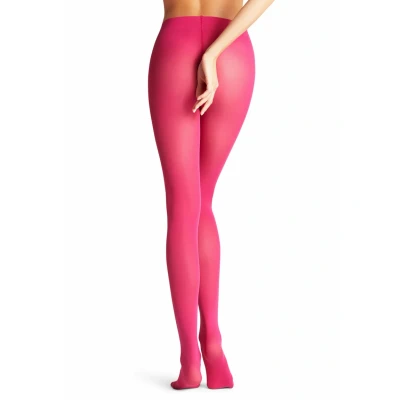 Abbildung von Falke PURE 50 Denier Semiopaque Strumpfhose, Damen, Größe: S/M, Berry
