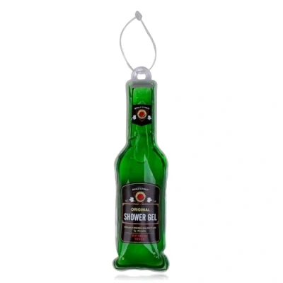 Abbildung von Accentra Maxi Duschgel AC BREW in Bierflaschen Optik inkl. Aufhänger, 200ml Duft: Oak &amp; Citrus fantastische Geschenkidee für Vatertag, Geburtstag oder Ostern