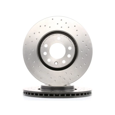 Abbildung von BREMBO XTRA LINE 09.9369.1X Bremsscheibe 308 25 5 gelocht/innenbel. beschichtet hochgekohlt OPEL: Astra H GTC, Corsa E Hatchback, Zafira A