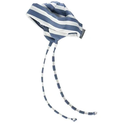Abbildung von Sterntaler Unisex Beanie mit Bindebändern und Streifenmotiv, Alter: ab 6 9 Monate, Größe: 45, Graublau