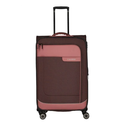 Abbildung von Travelite Viia 4w Trolley L 77 Frühlingsrose Koffer mit 4 Rollen Weichgepäck