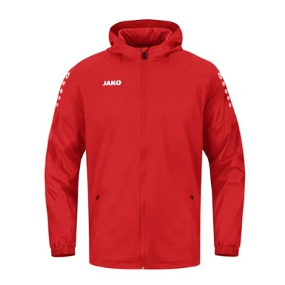Abbildung von JAKO Regenjacke / wasserabweisende Jacke für Kinder, Größe: 140, Rot