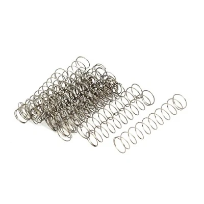 Abbildung von sourcing map 20 Stück Druckfedern Ersatz Druckfeder Spiralfeder Stahlfeder 0.4mmx10mmx50mm 304 Edelstahl