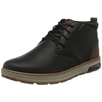 Abbildung von Skechers Segment 2.0 Schnürstiefelette, Herren, Größe: 42, Black Schuhe