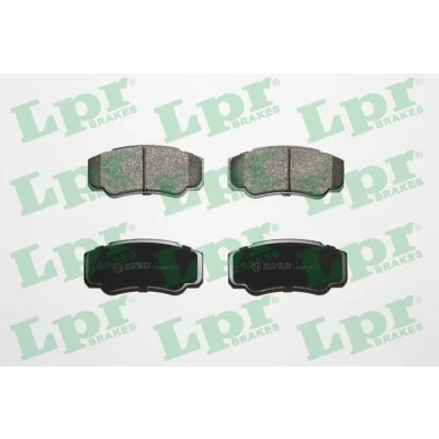 Abbildung von LPR 05P885 Bremsbelagsatz FIAT: Ducato II Platform/Chassis, Van, Minibus, PEUGEOT: Boxer Van