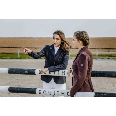 Abbildung von EQUITHÈME Turnierjacket Oliva Schwarz 36