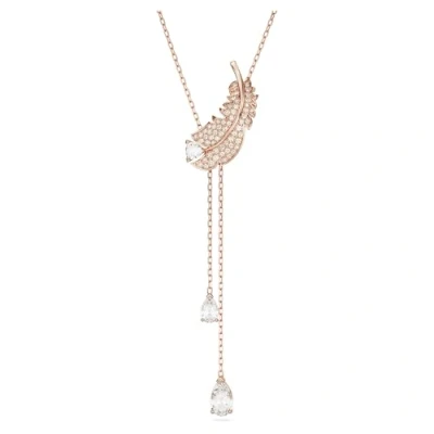 Abbildung von Swarovski NICE Necklace Halskette Rose goldcoloured, Damen, Größe: One Size, gold coloured