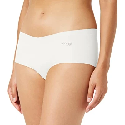 Abbildung von sloggi Damen ZERO Cotton Short Panty, Silk White, XS