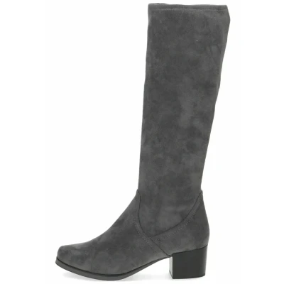 Abbildung von Caprice Stiefel, Damen, Größe: 37, Dk grey str Schuhe