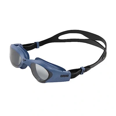 Abbildung von arena The One Unisex Schwimmbrille für Erwachsene, mit Großen Gläsern, Anti Beschlag und UV Schutz, Selbstjustierender Nasensteg, Orbit Proof Dichtungen