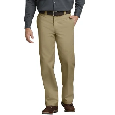 Abbildung von Dickies Herren Slim Straight Work Pants Sporthose, Beige (Khaki), W42/L32