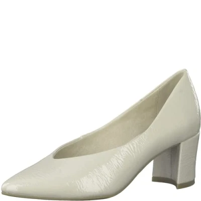 Abbildung von Marco Tozzi Damen 2 22419 29 Pumps, Cream PATENT, 38 EU