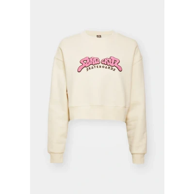 Abbildung von Santa Cruz Winkowski 8 Baller Strip CREW Sweatshirt, Damen, Größe: 40, Chalk