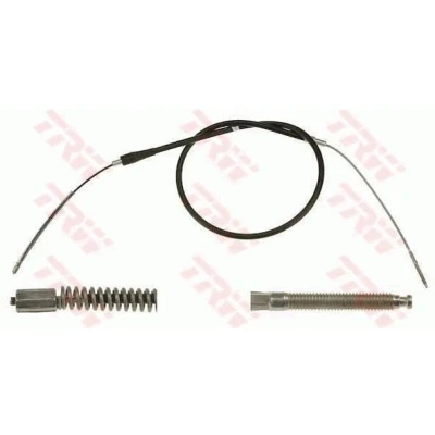 Abbildung von TRW GCH2319 Handbremsseil 1510 Trommelbremse VOLKSWAGEN: Polo III Hatchback