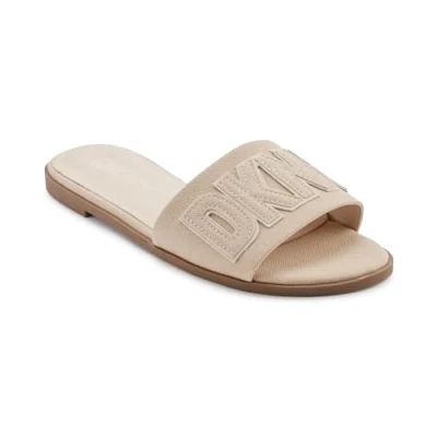 Abbildung von DKNY Wilow Pantolette flach, Damen, Größe: 39, Hemp Schuhe