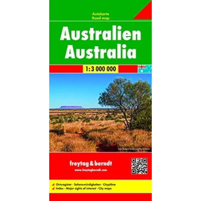 Abbildung von Australien, Autokarte 1:3.000.000: Auto + Straßenkarten (freytag &amp; berndt Freizeitkarten, Band 187)