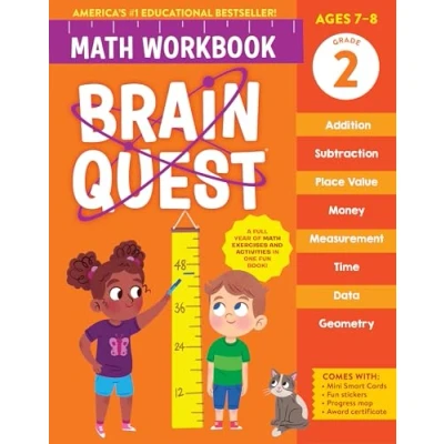 Abbildung von Brain Quest Math Workbook: 2nd Grade (Brain Workbooks)