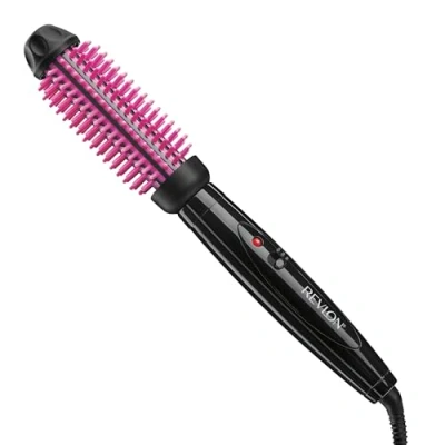 Abbildung von Beheizte Haarstylingbürste mit Silikonborsten von Revlon, Schwarz, 1 Zoll Lauf