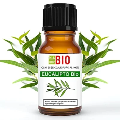 Abbildung von EukalyptusÖl Bio Ätherisches Öl 100% Reines 30 ml Aromatherapie Kosmetik Therapeutische Laborbio