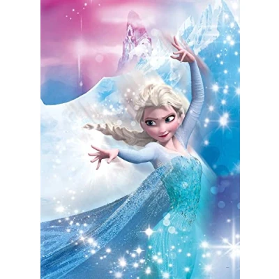Abbildung von Komar Frozen 2 Elsa Action Größe: 50 x 70 cm, Wandbild, Poster, Kunstdruck (ohne Rahmen), Disney