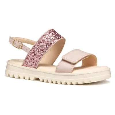 Abbildung von Geox Coralie Riemensandalette für Kinder, Größe: 34, Light rose Schuhe