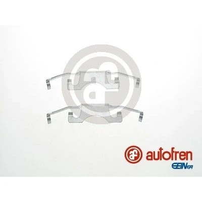 Abbildung von AUTOFREN SEINSA D42688A Zubehörsatz, Scheibenbremsbelag Hinterachse MERCEDES BENZ: E Class Saloon, ML Class, T modell, JEEP: GRAND CHEROKEE 4