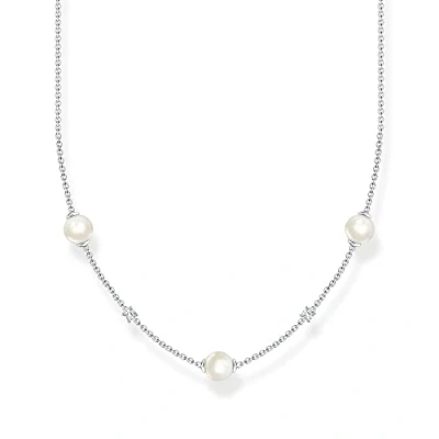 Abbildung von Thomas SABO Necklace Halskette, Damen, Größe: 45, White