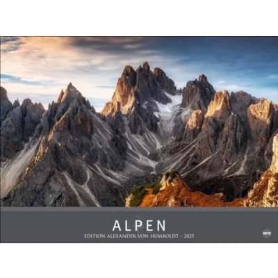 Abbildung von Alpen Kalender 2025: Alexander von Humboldt Reihe. Hochwertiger Foto Wandkalender mit atemberaubenden Landschafts Fotos. XXL. Querformat. (Edition Heye)