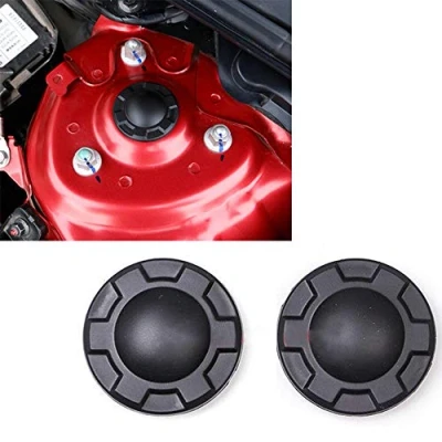 Abbildung von BAAQII 2 stücke Stoßdämpfer Trim schutzabdeckung wasserdichte Staubdicht Kappe für Mazda3 Mazda6 CX 5 3 9
