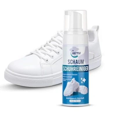 Abbildung von AKTIV Schaum Schuhreiniger, schnelle und effektive Reinigung für alle Schuhtypen, 150ml