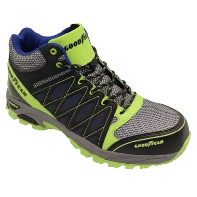Abbildung von Goodyear Herren Metallfreie Arbeitssicherheit Trainer Mit Non Metallic Stoffkappe S1p / Sra Hro Sicherheitsstiefel, Mehrfarbig, 43 EU