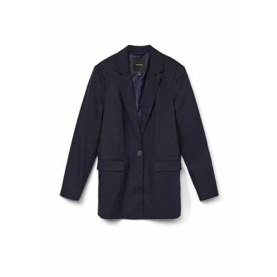 Abbildung von Vero Moda Vmnila LS NOOS Kurzmantel, Damen, Größe: 34, Navy blazer